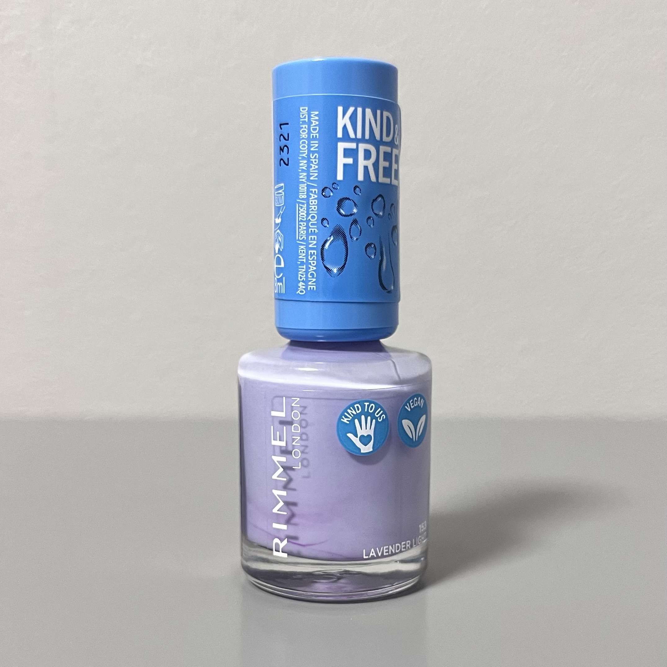 カインド&フリー ネイルポリッシュ/リンメル ロンドン/マニキュアを使ったクチコミ（3枚目）