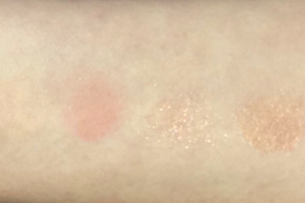 フォーリング イン アイシャドウ パレット/Peach C/アイシャドウパレットを使ったクチコミ(5枚目)