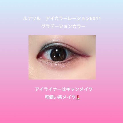 アイカラーレーション/LUNASOL/アイシャドウパレットを使ったクチコミ(5枚目)