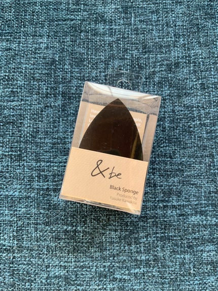 &be ブラックスポンジ/&be/パフ・スポンジを使ったクチコミ(1枚目)