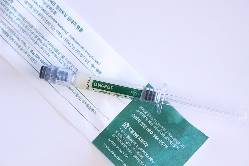 DW-EGFワンデイズアンプル/Easydew/美容液を使ったクチコミ(3枚目)