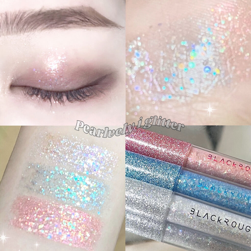 パールブリーアイグリッター/BLACK ROUGE/グリッターを使ったクチコミ（1枚目）