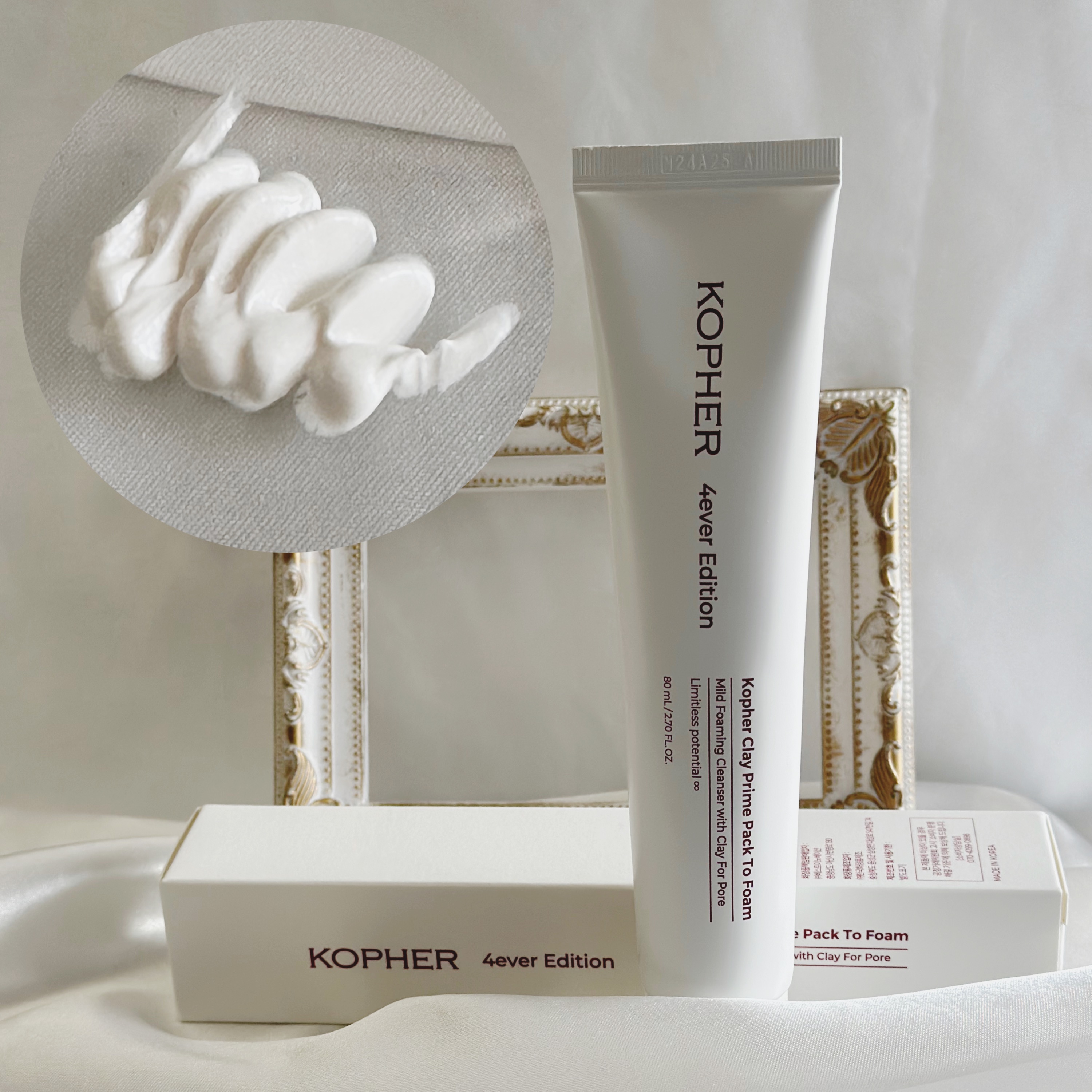 Clay Prime Pack To Foam/KOPHER/洗顔フォームを使ったクチコミ（3枚目）