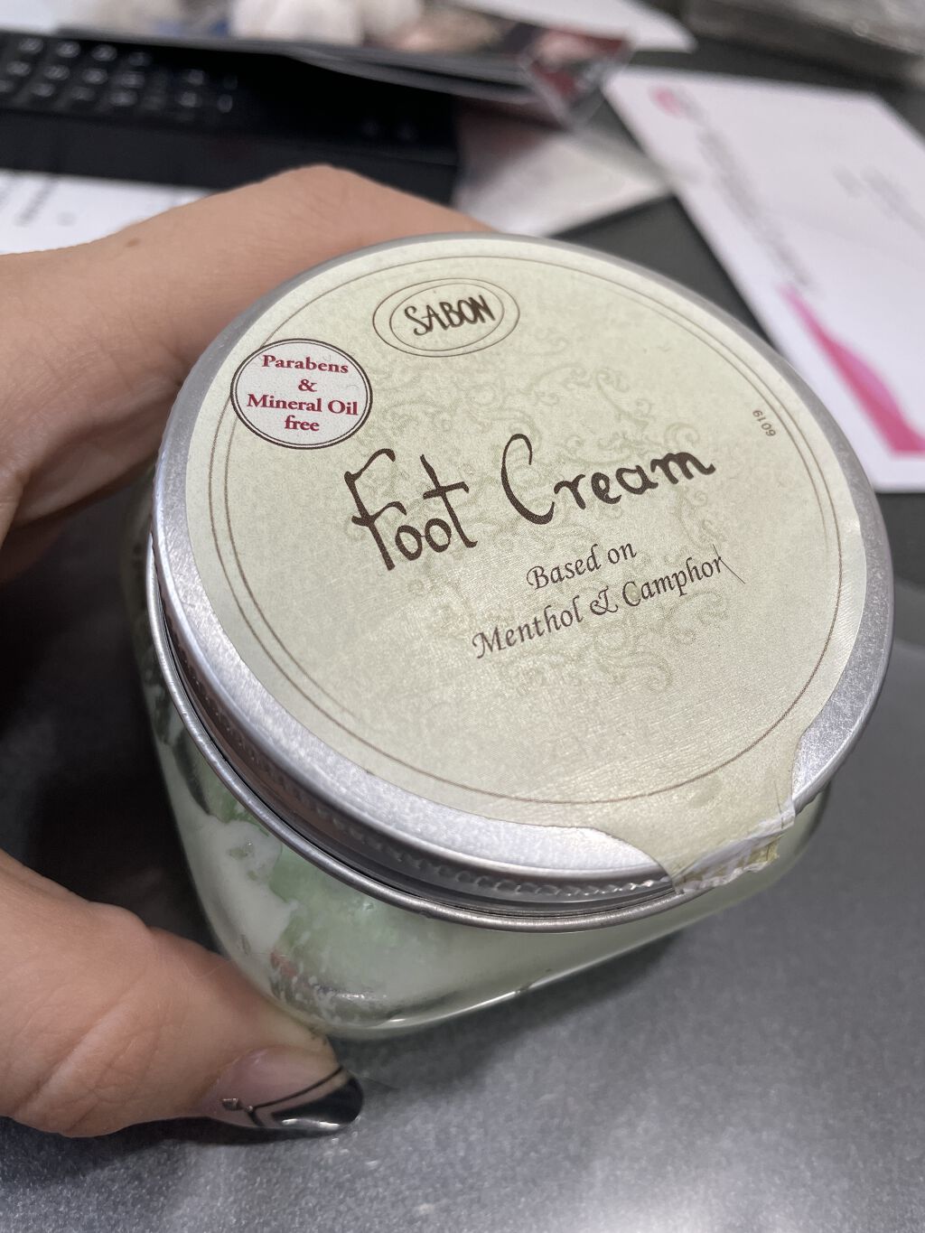 フットクリーム/SABON/レッグ・フットケアを使ったクチコミ（1枚目）