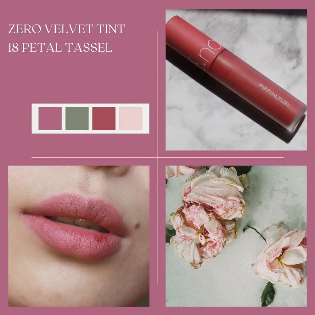 ジューシーラスティングティント/rom&nd/リップティントを使ったクチコミ(9枚目)