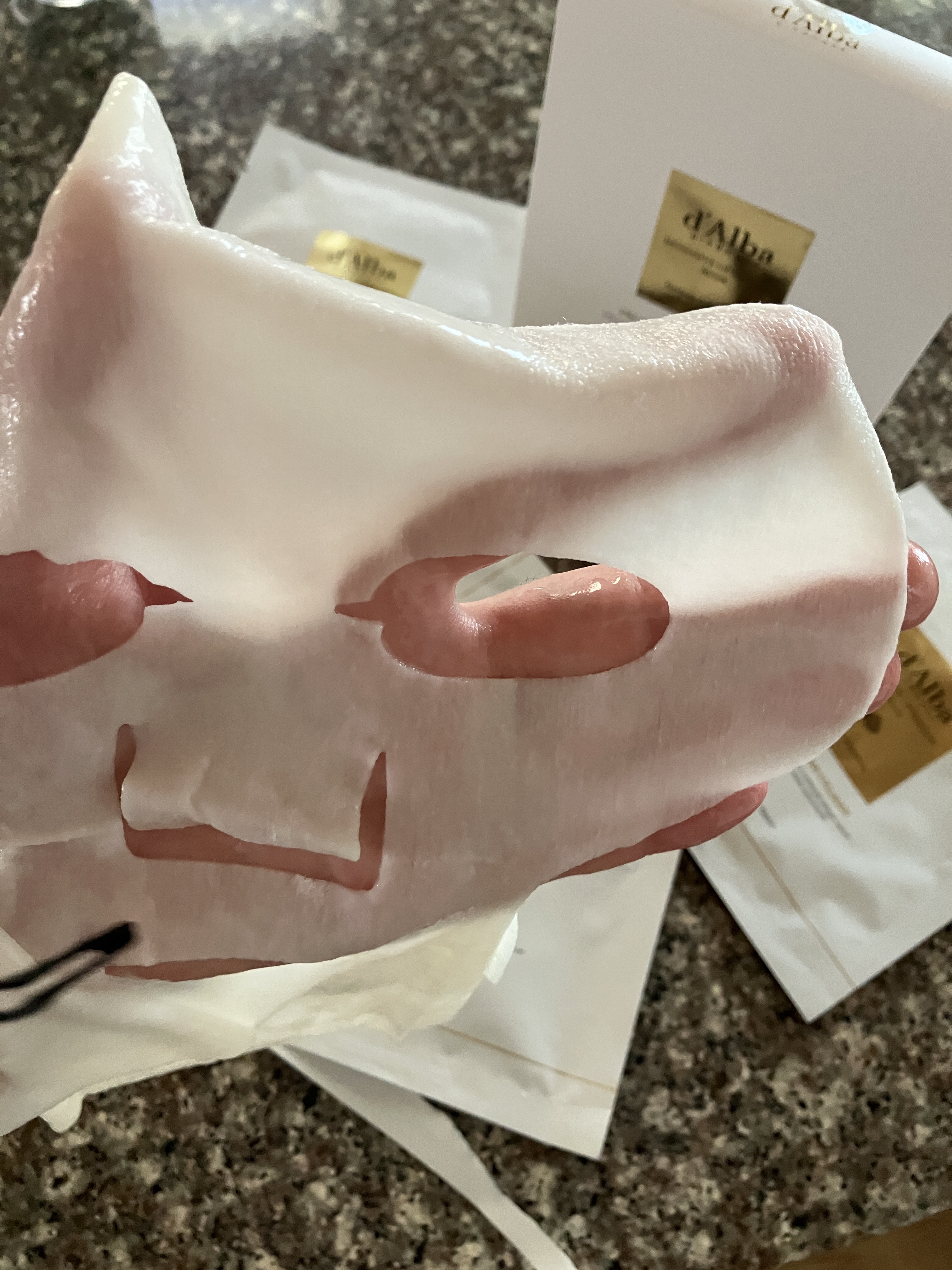 インテンシブリフテンションマスク/ダルバ/シートマスク・パックを使ったクチコミ（3枚目）