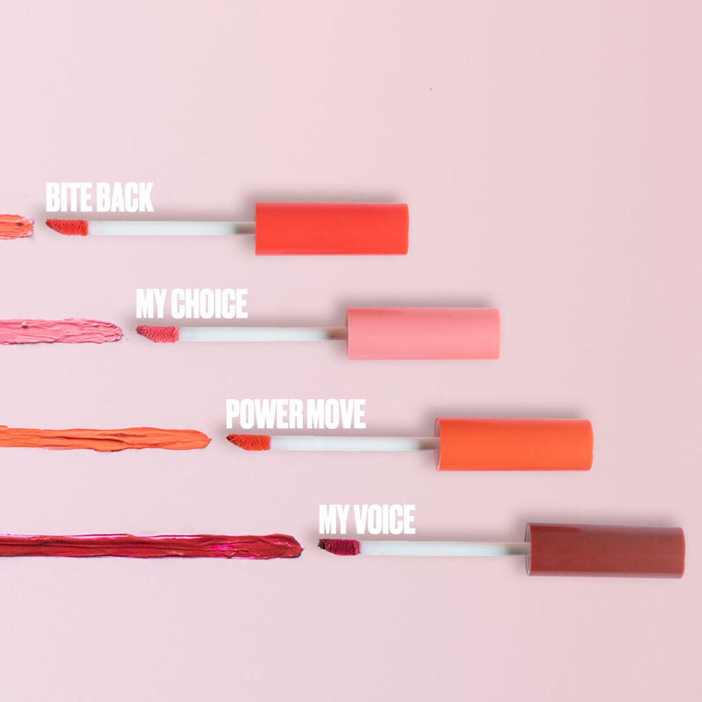 ビニールリップグロス エナジーコーラル/THE BODY SHOP/リップグロスを使ったクチコミ（2枚目）