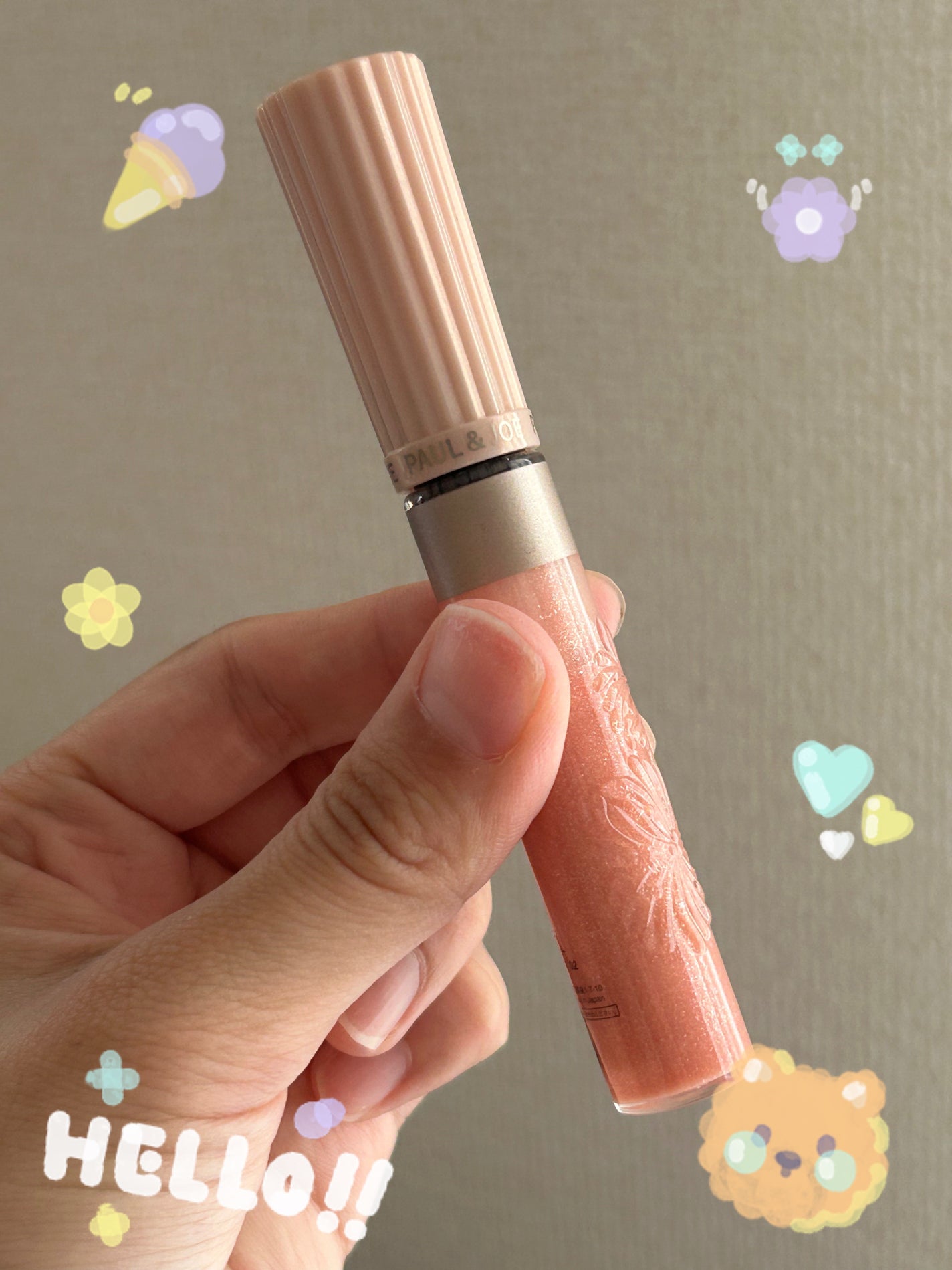 リップグロス G/PAUL & JOE BEAUTE/リップグロスを使ったクチコミ(1枚目)