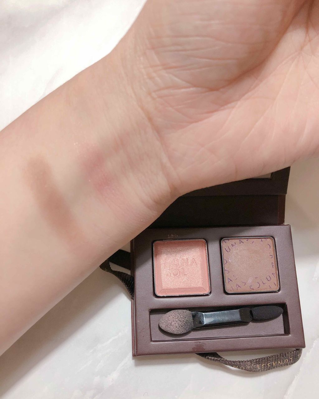 メルティショコラリップス/LUNASOL/口紅を使ったクチコミ(3枚目)