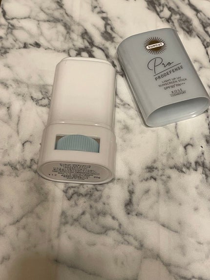 プロディフェンス ライトアップUV スティック/サンカット®/日焼け止めスティックを使ったクチコミ(2枚目)