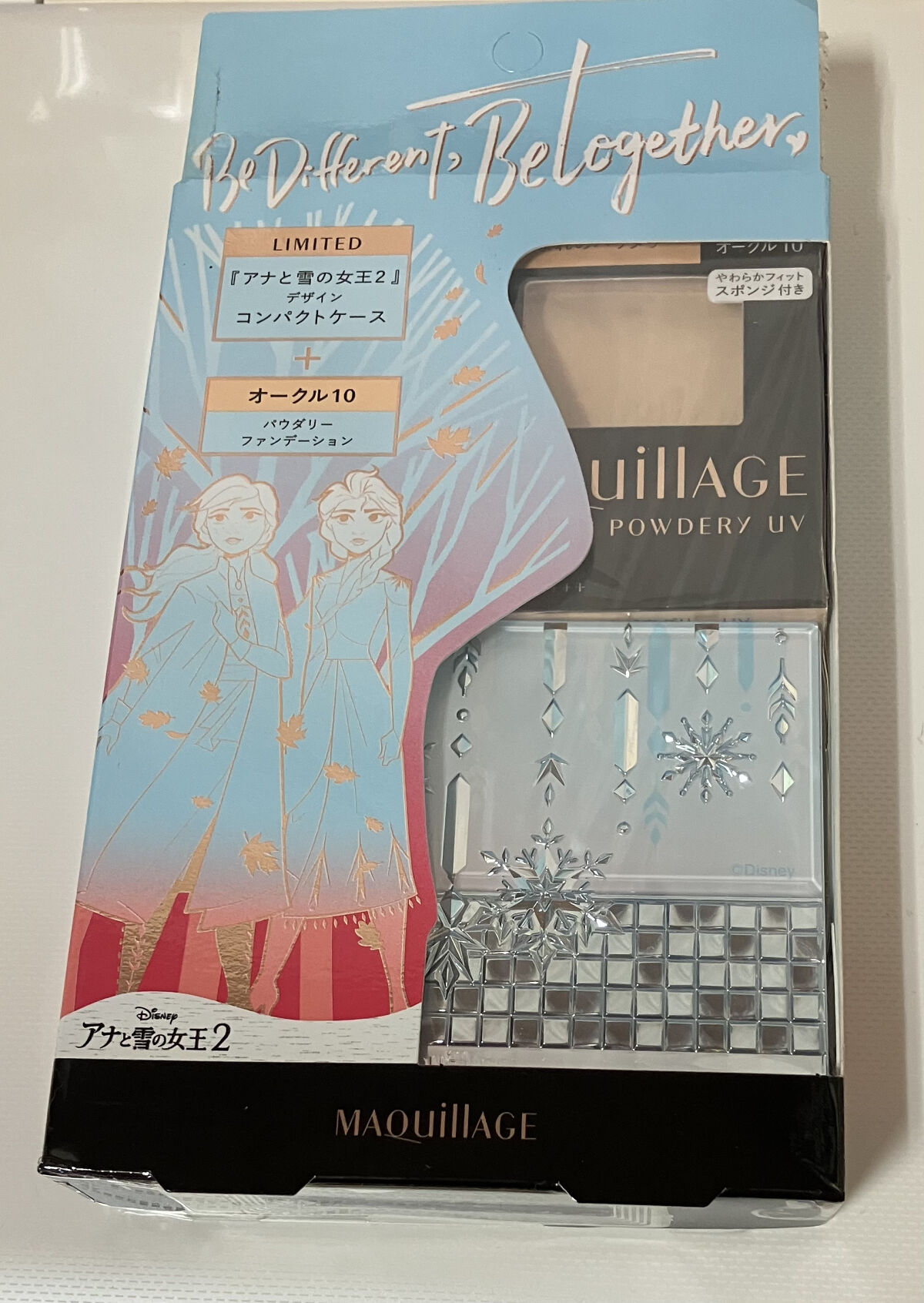 ドラマティックパウダリー UV コンパクトケース（限定）/マキアージュ/パウダーファンデーションを使ったクチコミ（1枚目）