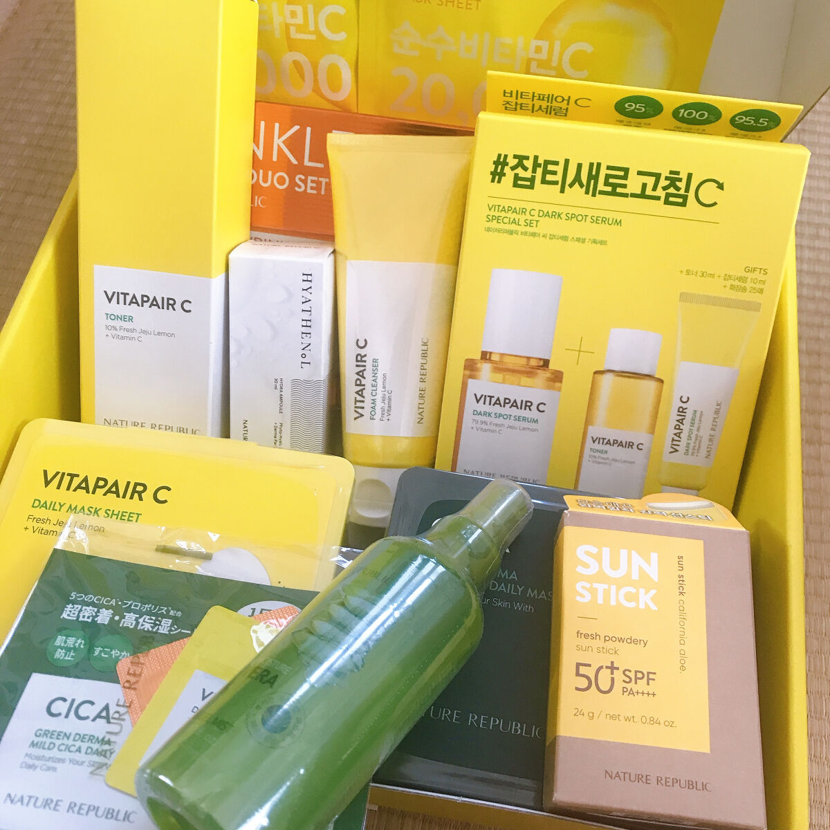 スージングアンドモイスチャーアロエベラ92％スージングジェルミスト/ネイチャーリパブリック/ミスト状化粧水を使ったクチコミ（1枚目）