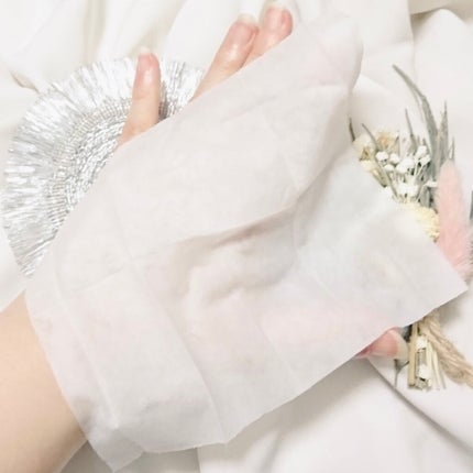 メイク直し用乳液コットンシート (ボタニカルモイスト)/makegenic(メイクジェニック)/フェイスシートを使ったクチコミ(3枚目)