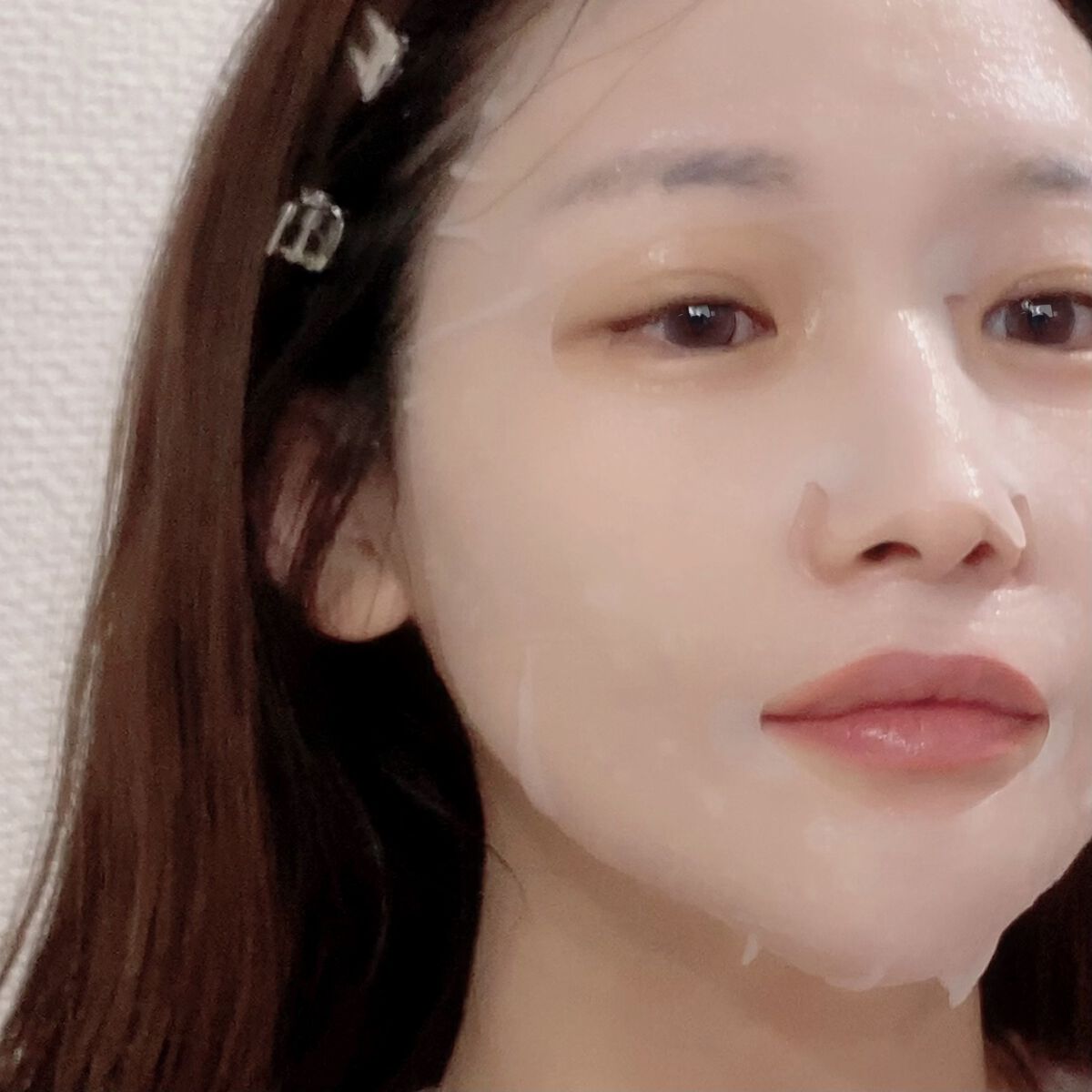 ディープモイスチャー マスク　(ケアクリーム付き)/cerXcer/シートマスク・パックを使ったクチコミ（2枚目）