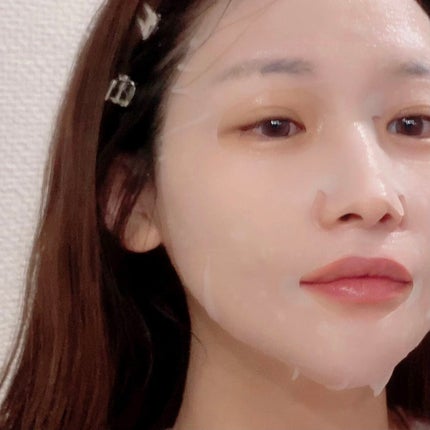 ディープモイスチャー マスク (ケアクリーム付き)/cerXcer/シートマスク・パックを使ったクチコミ(2枚目)