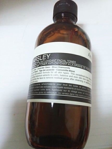アンチ−オキシダント トナー/Aesop/ブースター・導入液を使ったクチコミ(1枚目)