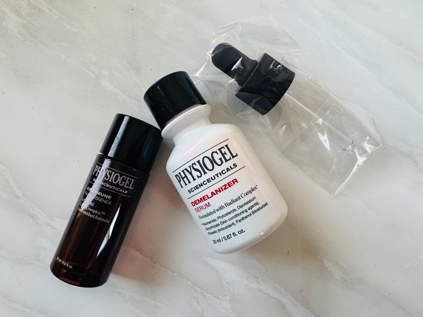 ディメラナイザートーニングアンプル/PHYSIOGEL/美容液を使ったクチコミ(2枚目)