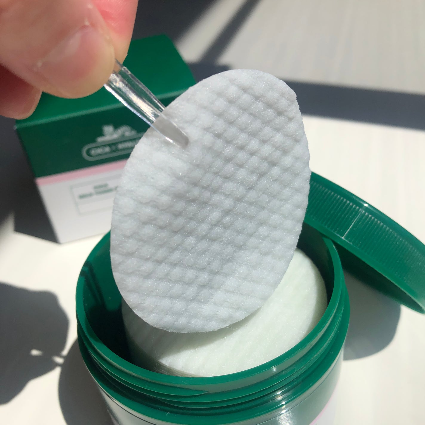 CICA マイルドトナーパッド/VT/トナーパッドを使ったクチコミ(2枚目)