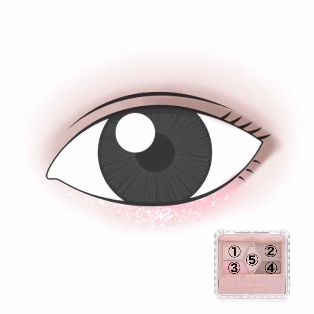 【旧品】パーフェクトスタイリストアイズ/キャンメイク/アイシャドウパレットを使ったクチコミ(1枚目)