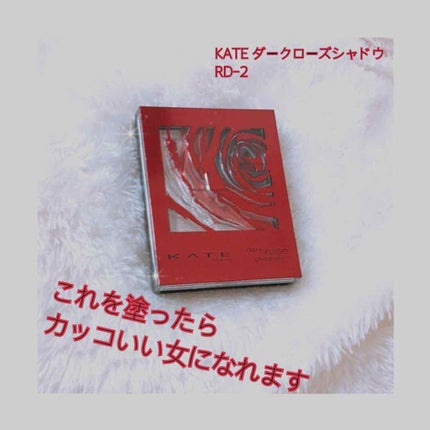 ダークローズシャドウ/KATE/アイシャドウパレットを使ったクチコミ(1枚目)