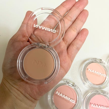 ネーミング フラッフィーパウダーブラッシュ/NAMING./パウダーチークを使ったクチコミ(8枚目)