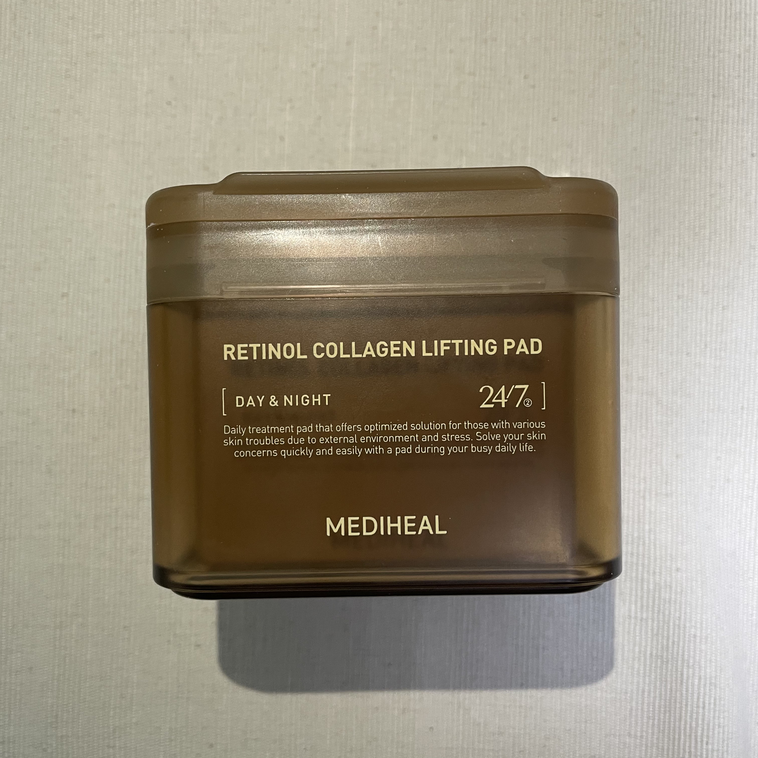 レチノールコラーゲンLFパッド(100枚入り)/MEDIHEAL/トナーパッドを使ったクチコミ（1枚目）