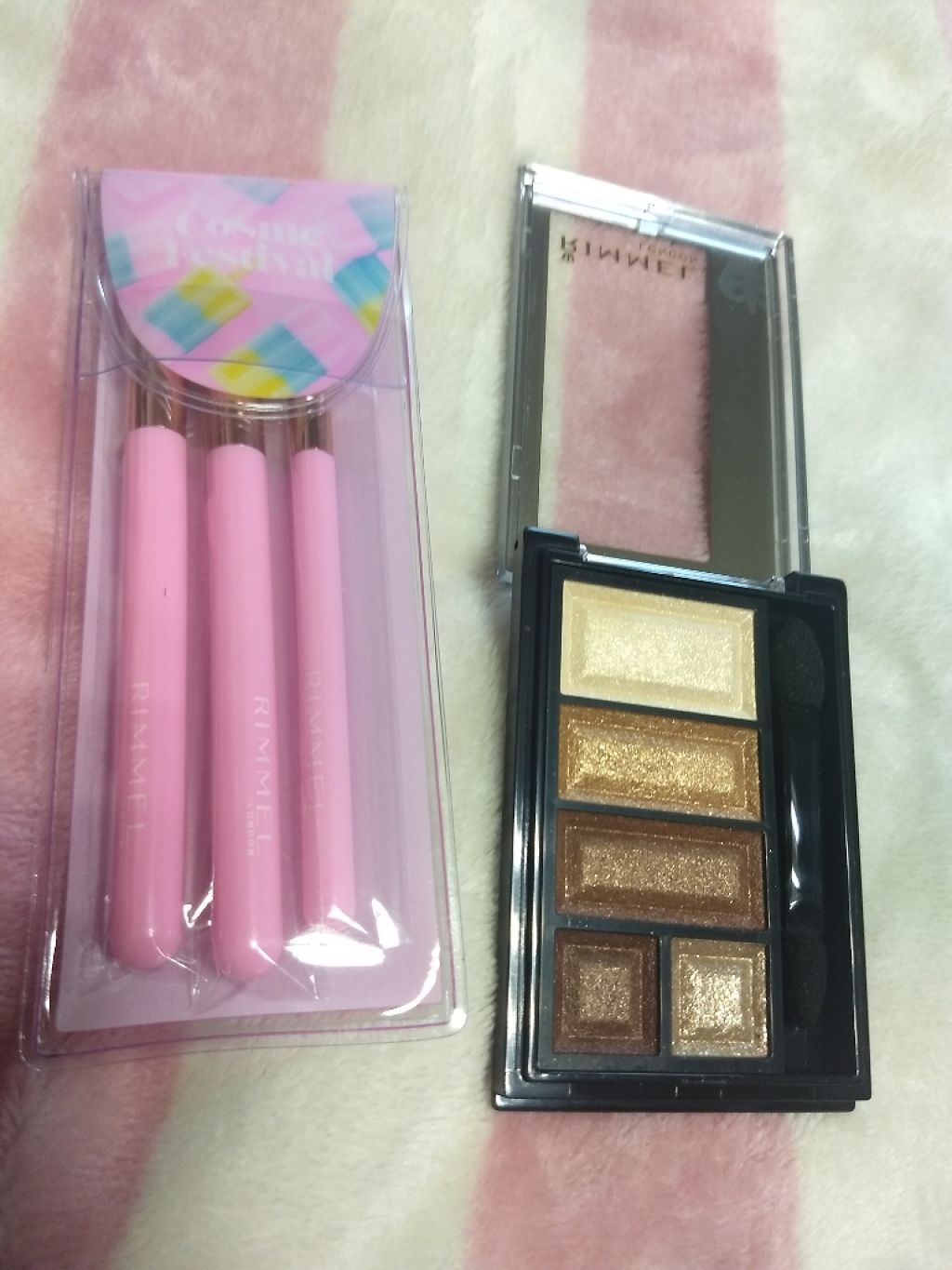 アイカラー2色タイプ イエロー×オレンジ/無印良品/アイシャドウパレットを使ったクチコミ（2枚目）