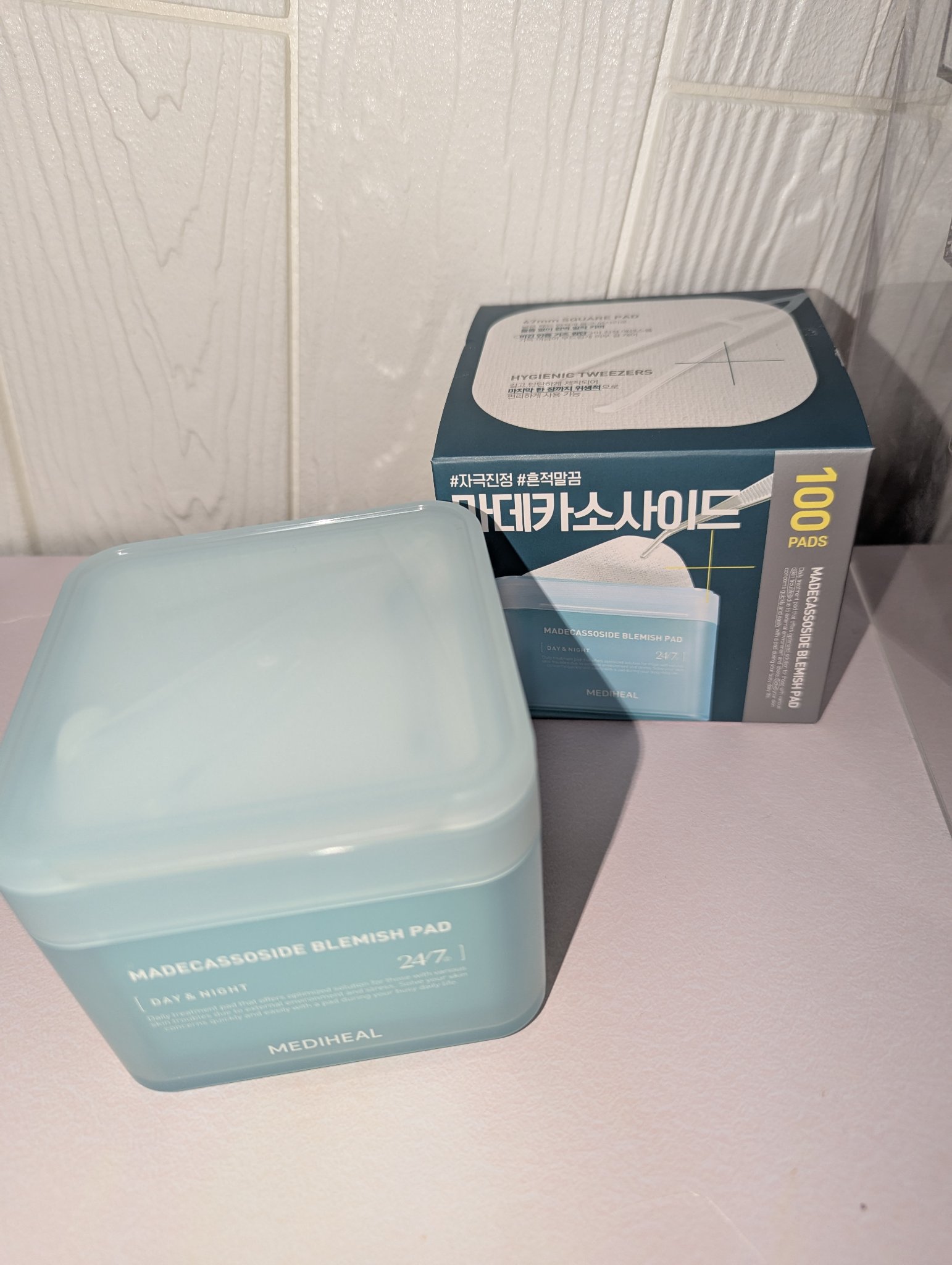 マデカソサイド ブレミッシュパッド/MEDIHEAL/トナーパッドを使ったクチコミ（2枚目）