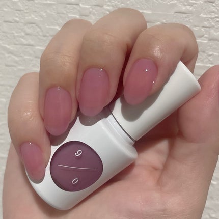 カラーベースコート ゼロ/uka/オールインワンネイルを使ったクチコミ(6枚目)