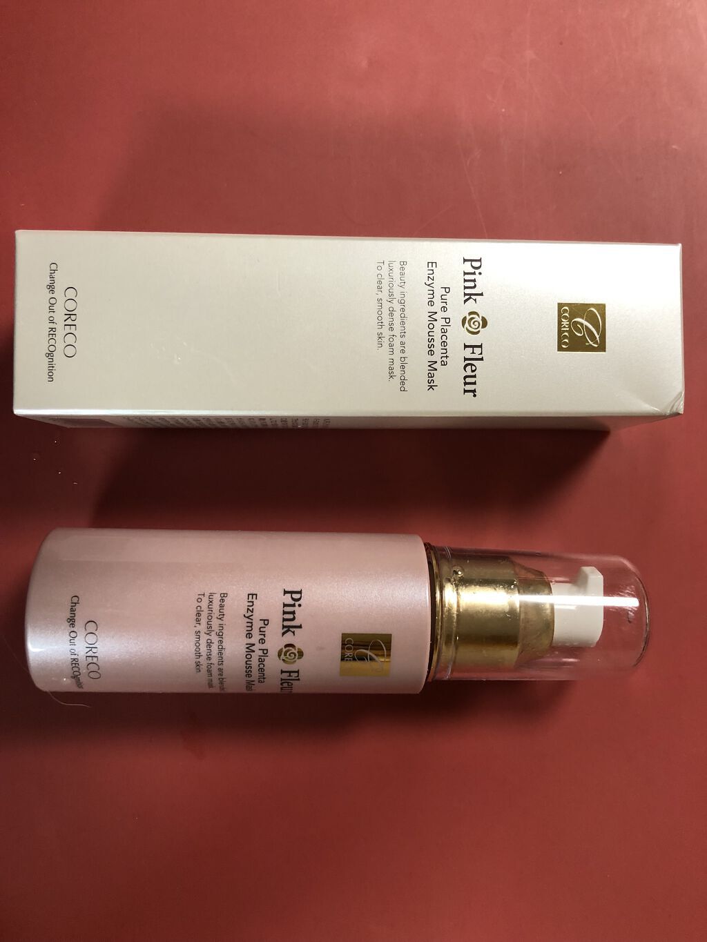 コレコ ピンクフルール 洗顔マスク