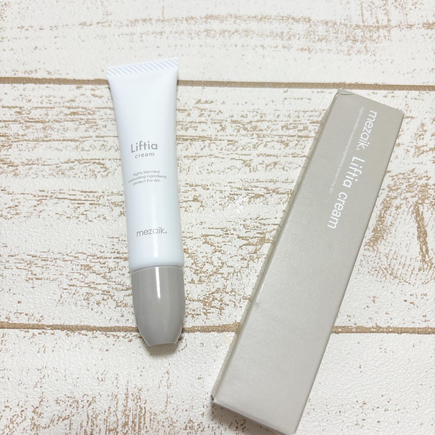 リフティアクリーム(目元用クリーム )/メザイク/アイケア・アイクリームを使ったクチコミ（2枚目）