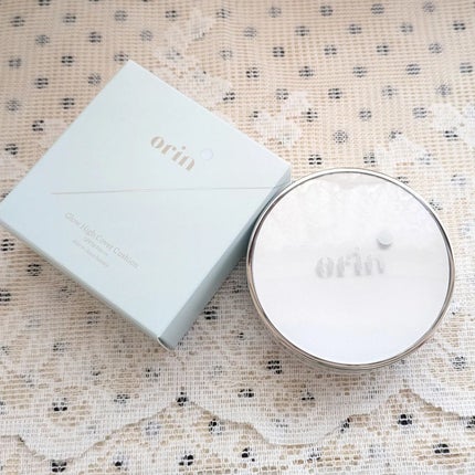 Glow High Cover Cushion/orin/クッションファンデーションを使ったクチコミ(5枚目)