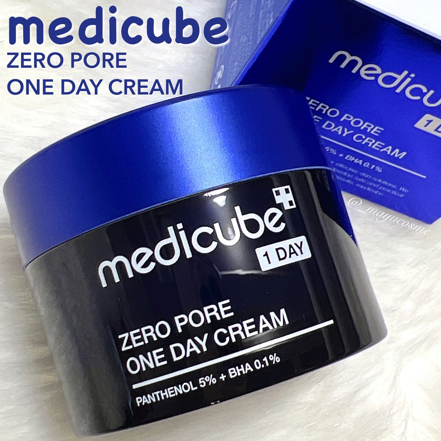 ゼロ毛穴1DAYクリーム/MEDICUBE/フェイスクリームを使ったクチコミ(1枚目)