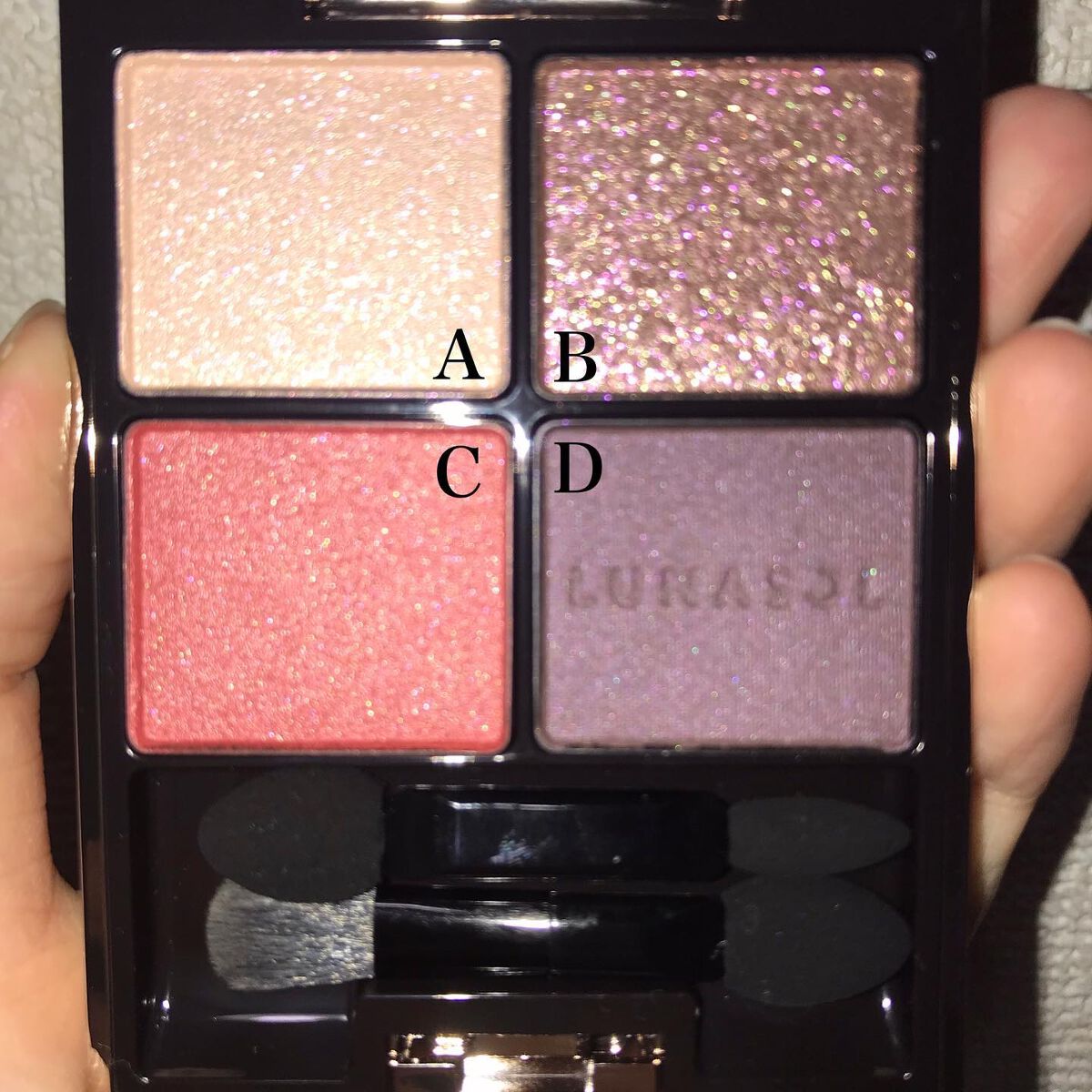 アイカラーレーション/LUNASOL/アイシャドウパレットを使ったクチコミ(3枚目)