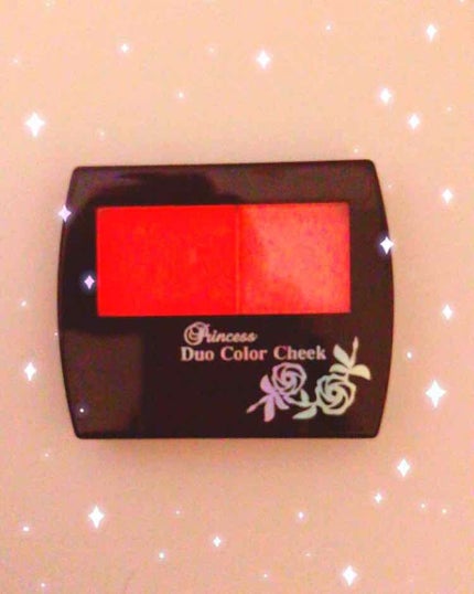 エルファー プリンセスデュオカラーチーク A/DAISO/パウダーチークを使ったクチコミ(1枚目)