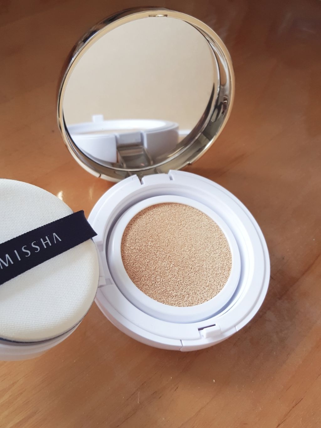 M クッション ファンデーション(モイスチャー)/MISSHA/クッションファンデーションを使ったクチコミ(2枚目)