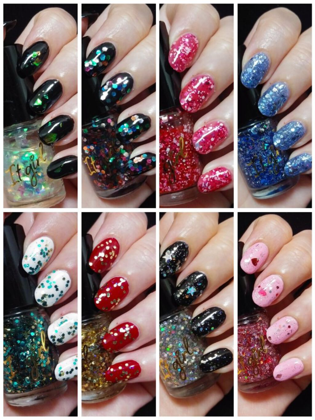 ITGグリッターネイル/DAISO/マニキュアを使ったクチコミ（1枚目）