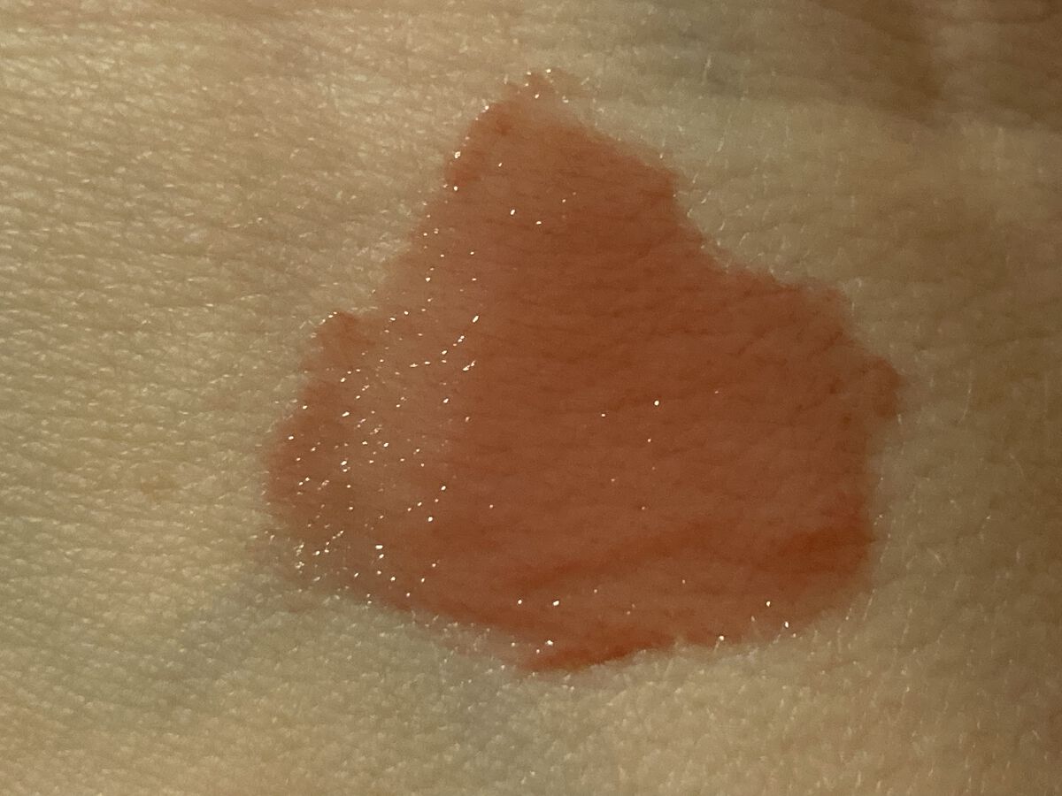 ジューシーラスティングティント/rom&nd/リップティントを使ったクチコミ（3枚目）