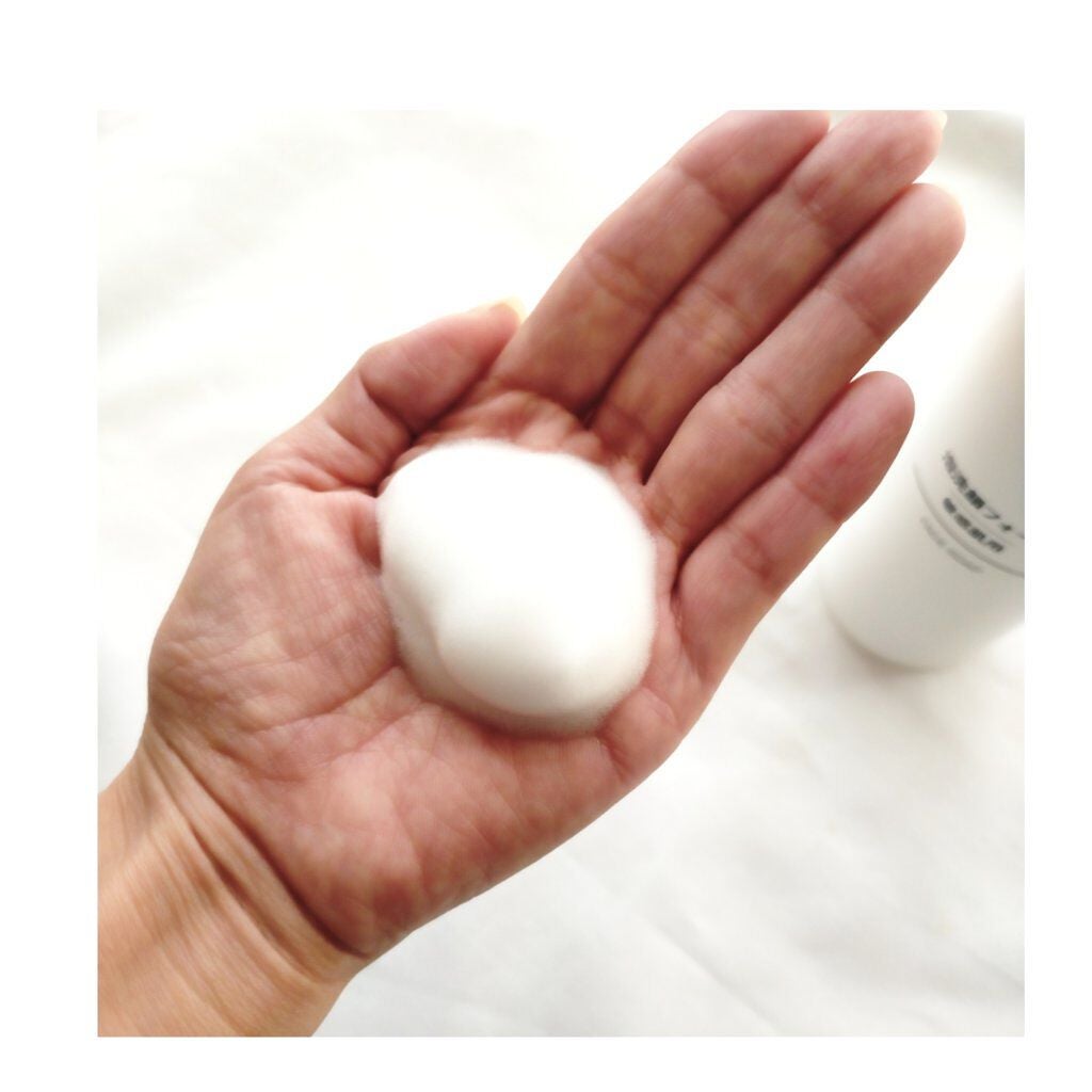 泡洗顔フォーム・敏感肌用/無印良品/泡洗顔を使ったクチコミ(2枚目)