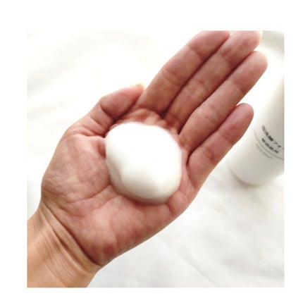 泡洗顔フォーム・敏感肌用/無印良品/泡洗顔を使ったクチコミ(2枚目)