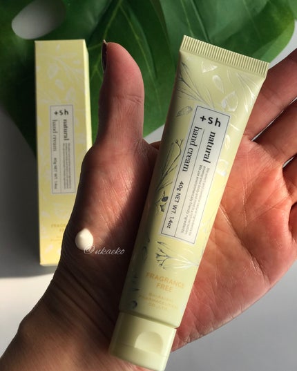 +shナチュラルハンドクリーム/+sh/ハンドクリームを使ったクチコミ(1枚目)