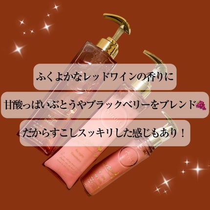 プルント リライトペアセット レッドワイン/Purunt./市販シャンプーを使ったクチコミ(2枚目)