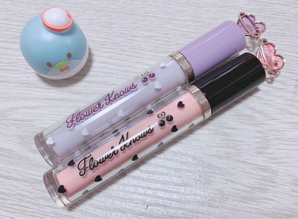 グリスニングウォータリングティント/FlowerKnows/リップティントを使ったクチコミ(2枚目)