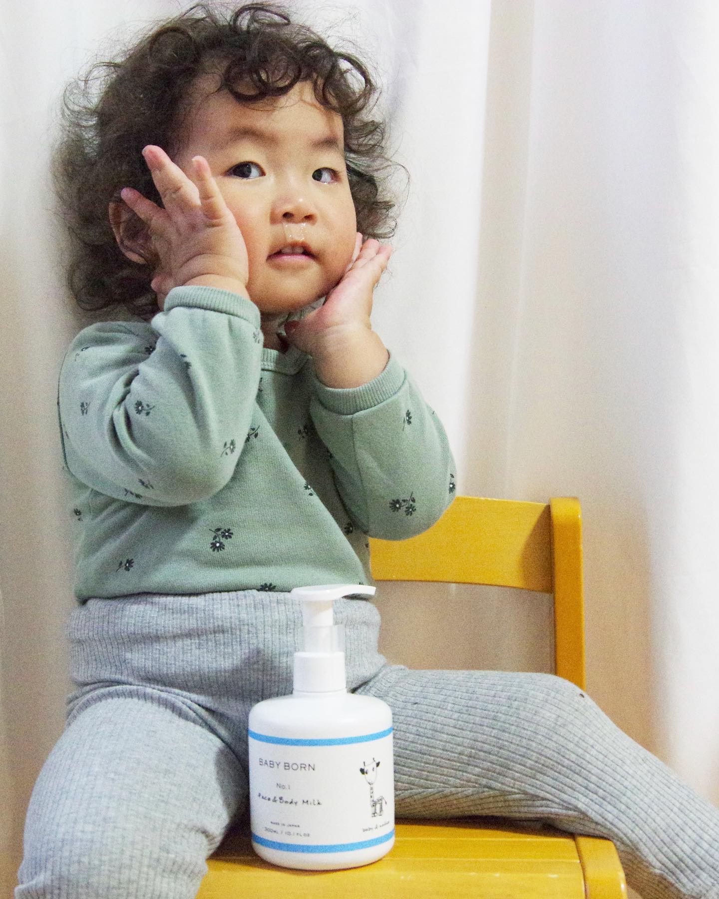 ベビーボーンフェイス&ボディミルク/BABY BORN/ボディミルクを使ったクチコミ（3枚目）