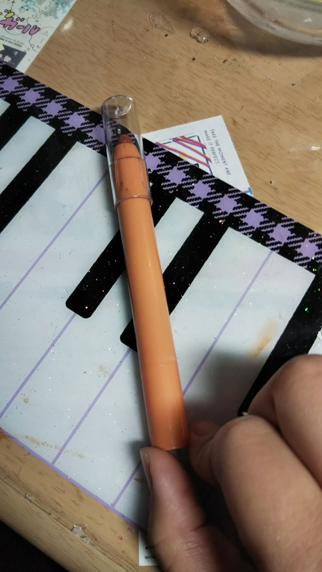 MP2wayアイクレヨン/セリア/スティックアイシャドウを使ったクチコミ（1枚目）