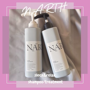 🩷NERTH
🩷Sleek & Relax
🩷shampoo/treatment
🩷420ml/420ml
.
ボトルがシンプルで主張しすぎなくて好き🩷
ポンプもスムーズだよ🤣
.
シャンプーは泡立ちが