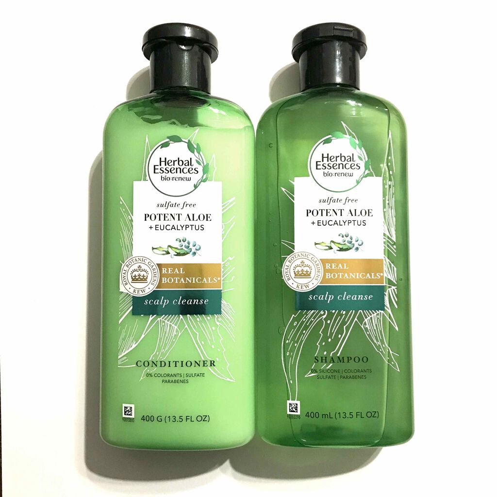 ビオリニュー アロエ＆ユーカリ シャンプー／コンディショナー シャンプー/ハーバルエッセンス/市販シャンプーを使ったクチコミ（1枚目）
