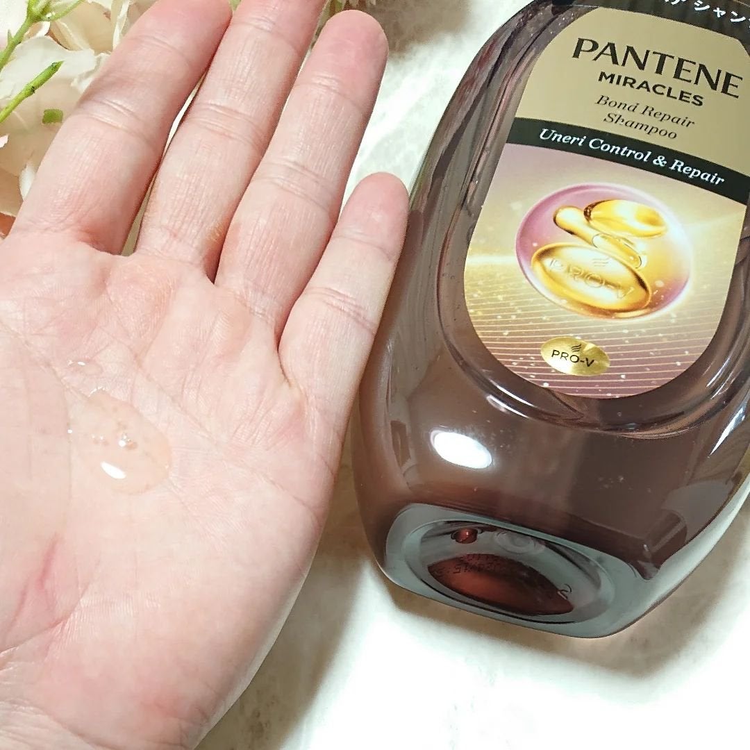 ミラクルズ うねりコントロール&リペア ボンドリペア シャンプー/トリートメント/パンテーン/市販シャンプーを使ったクチコミ(3枚目)
