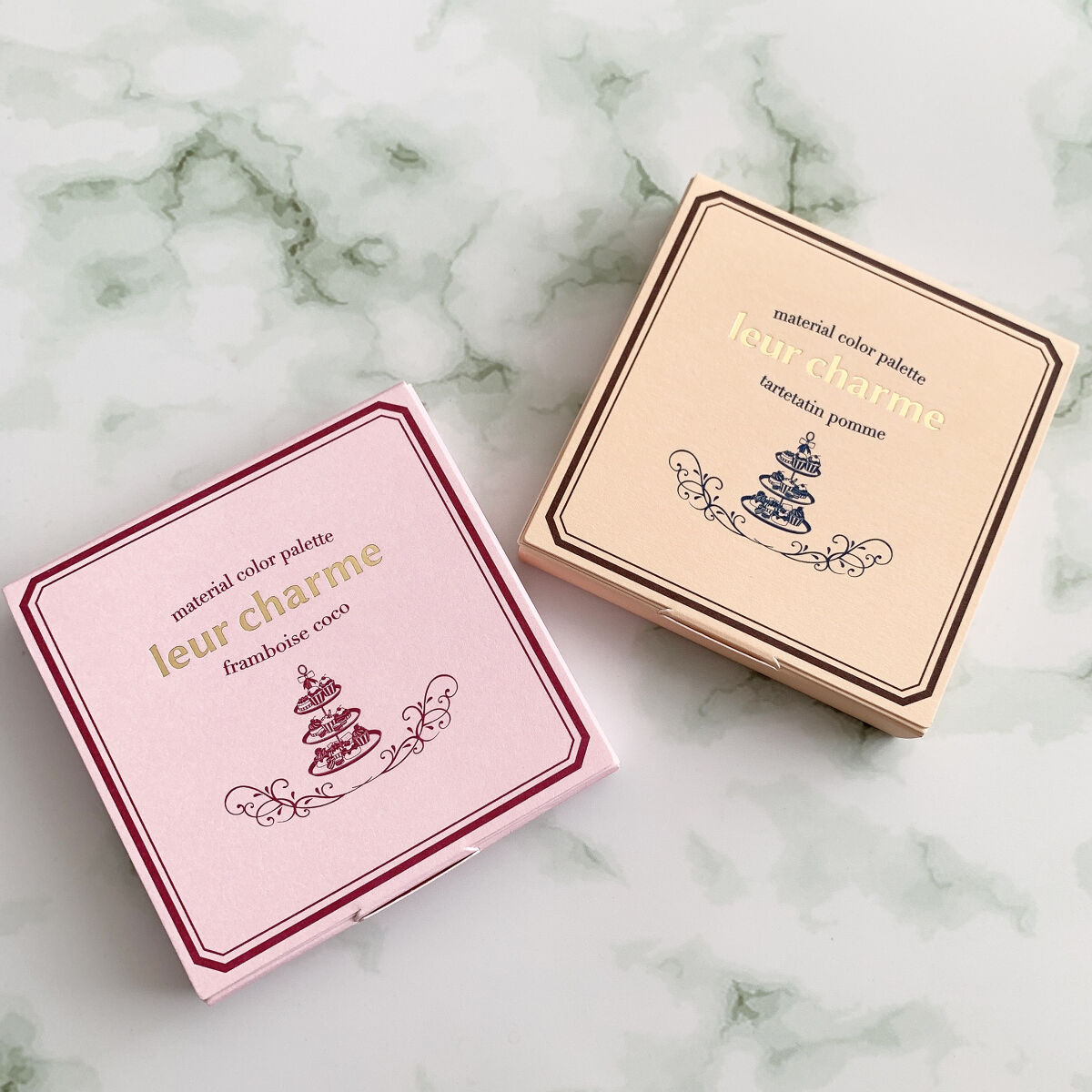 マテリアルカラーパレット/leur charme/アイシャドウパレットを使ったクチコミ（2枚目）
