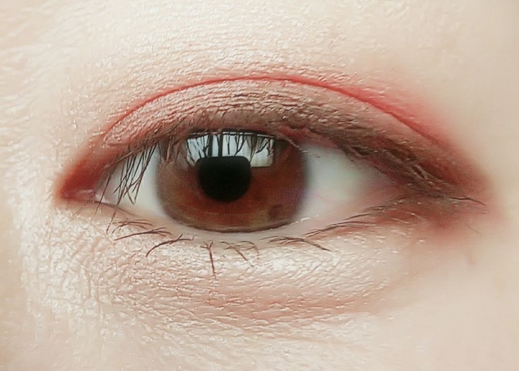 描くふたえアイライナー/CEZANNE/リキッドアイライナーを使ったクチコミ（2枚目）